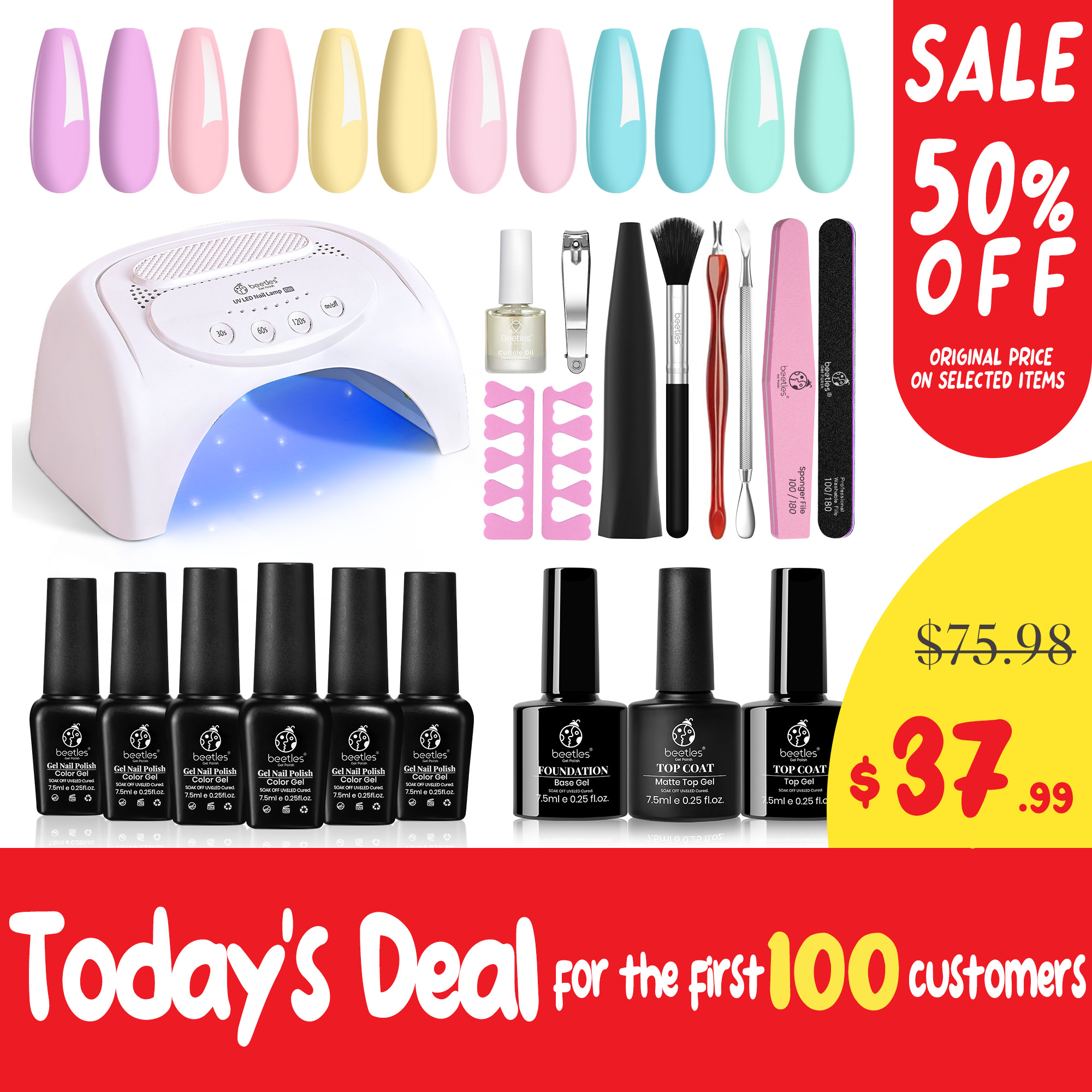 All-in-one Nails Starter Kit #019