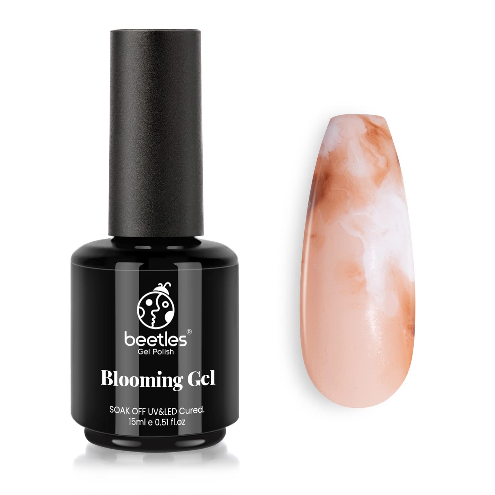 beetles-nail-blooming-gel-15ml-clear-uv-led-blossom-gel-polish-for