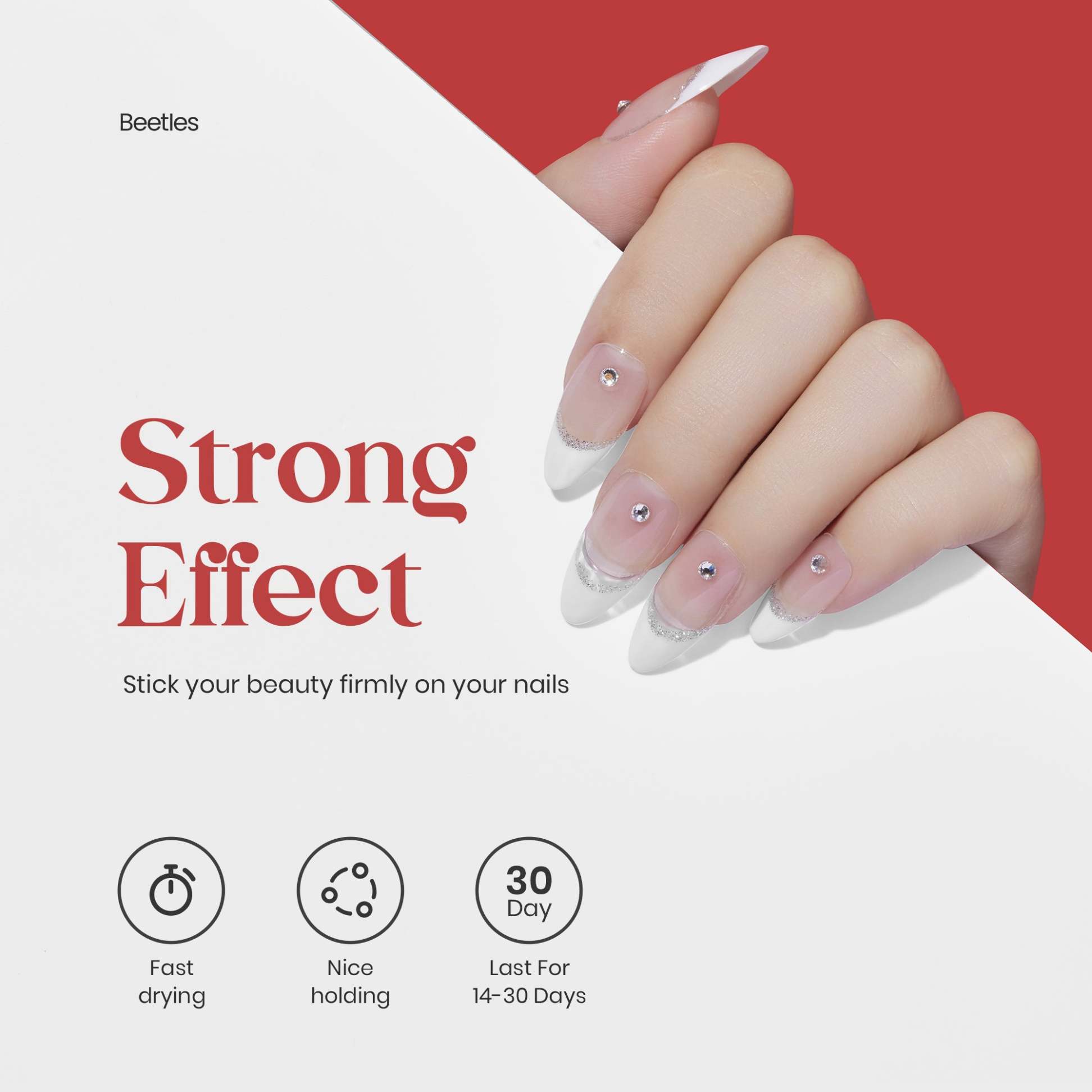 Super Strong Nail Glue for Nail Tips 0192g*20