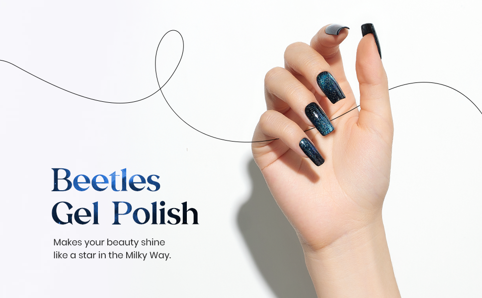 Beetles Cat Eye Gel Nail Polish Cat Eye Gel Nail Polish