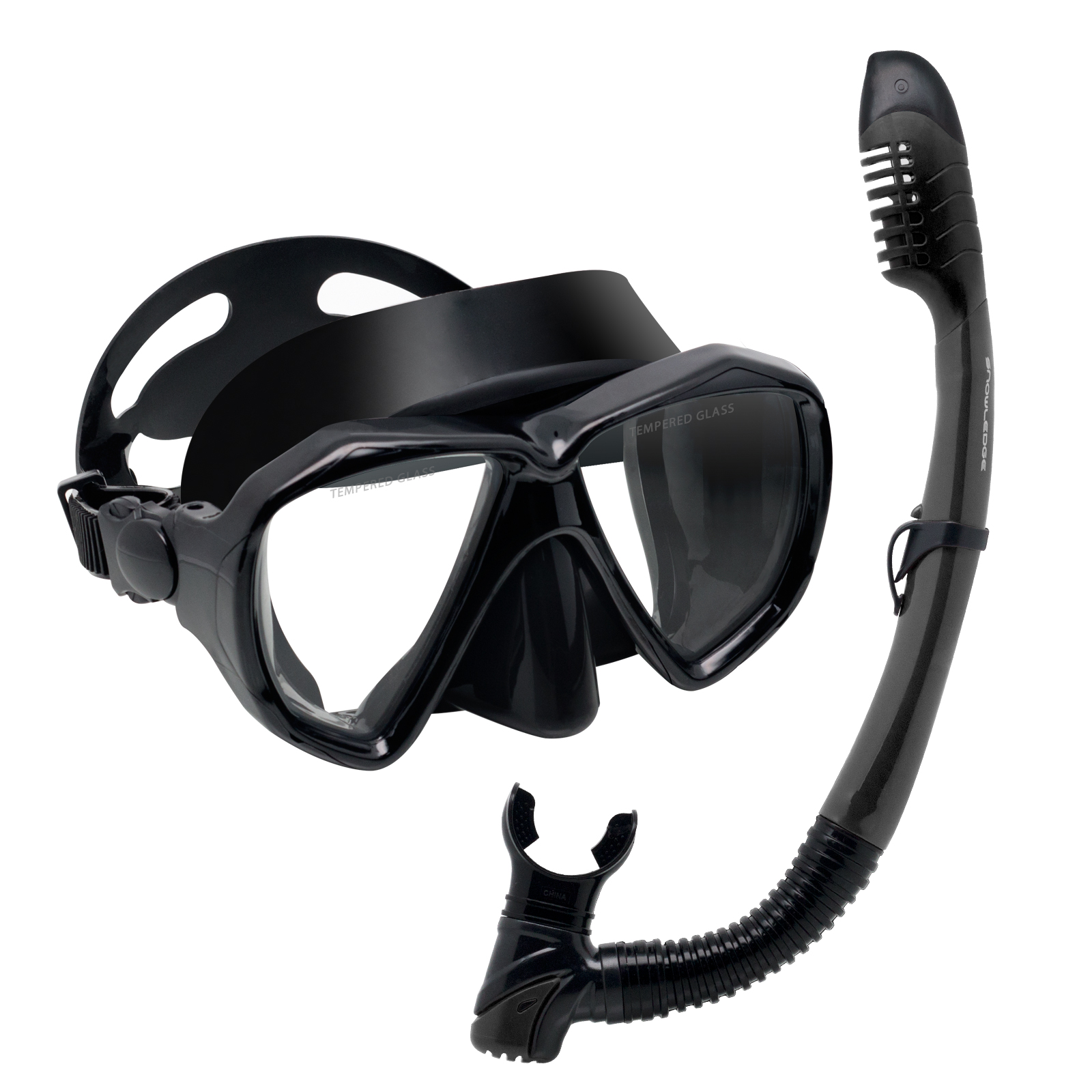 Adult Snorkeling Mask with Snorkel Diving Mask Set EX-2700T