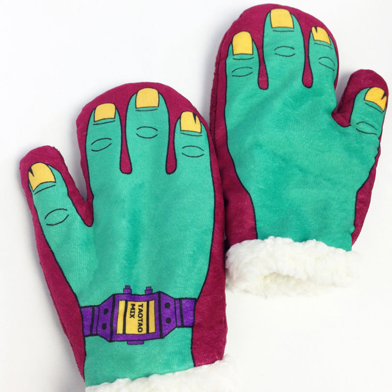 Monster Mittens  Gloves Cute Couple Warm Screen Touch Gift-PandaBoo