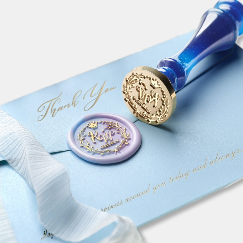 Text Logo Name Customization Wax Seal Stamp Wedding Birthday Custom Gift