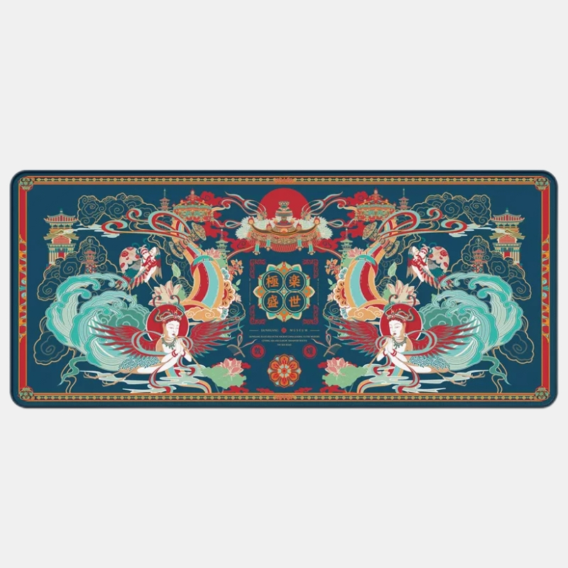 Waterproof Mouse Pad Dunhuang Chinese Style Creative Gift-PandaBoo