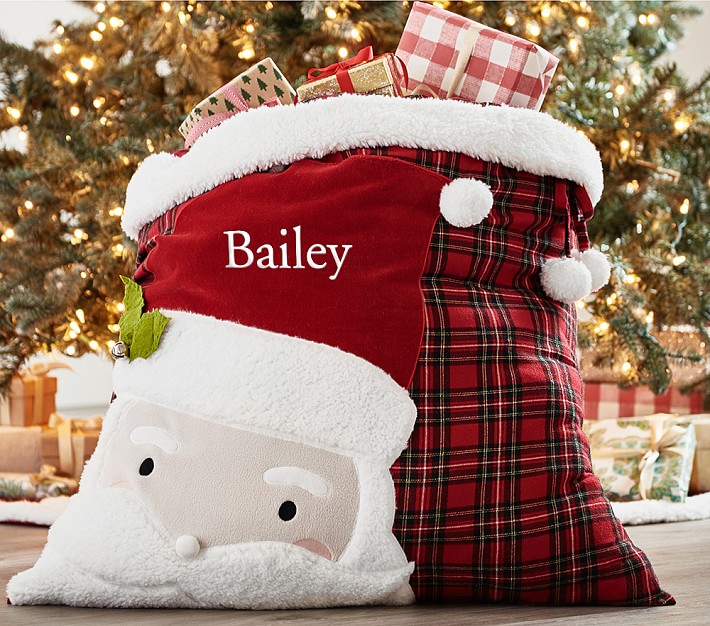 Plaid Applique Santa Bag.jpg