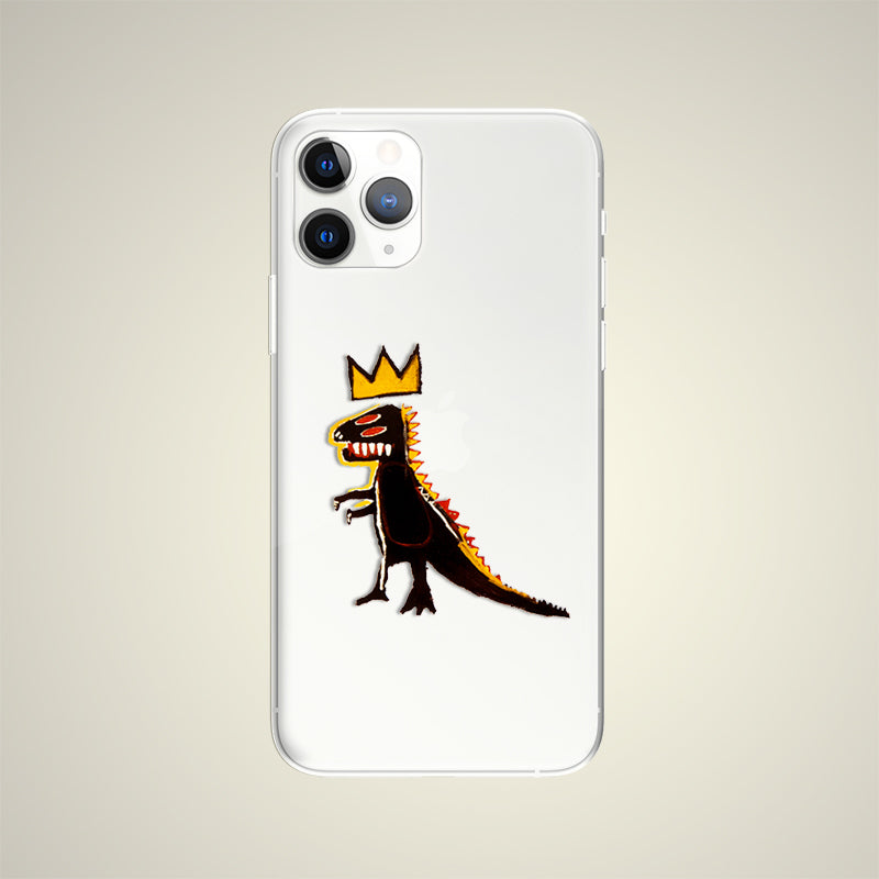 Basquiat IPhone Case Graffiti Pop Art Transparent Phone Case for All IPhone Models Apple-PandaBoo