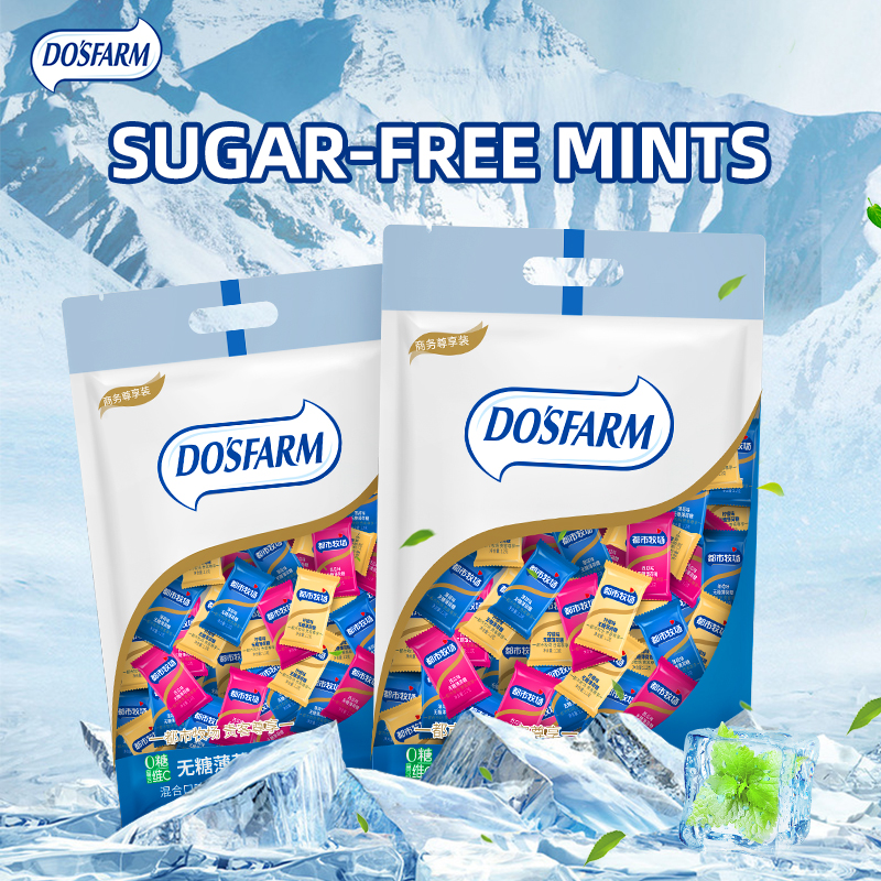 Do’s Farm Sugar Free Mints Business Hospitality Candy Bulk Refreshing Lozenges Vitamin C 500g