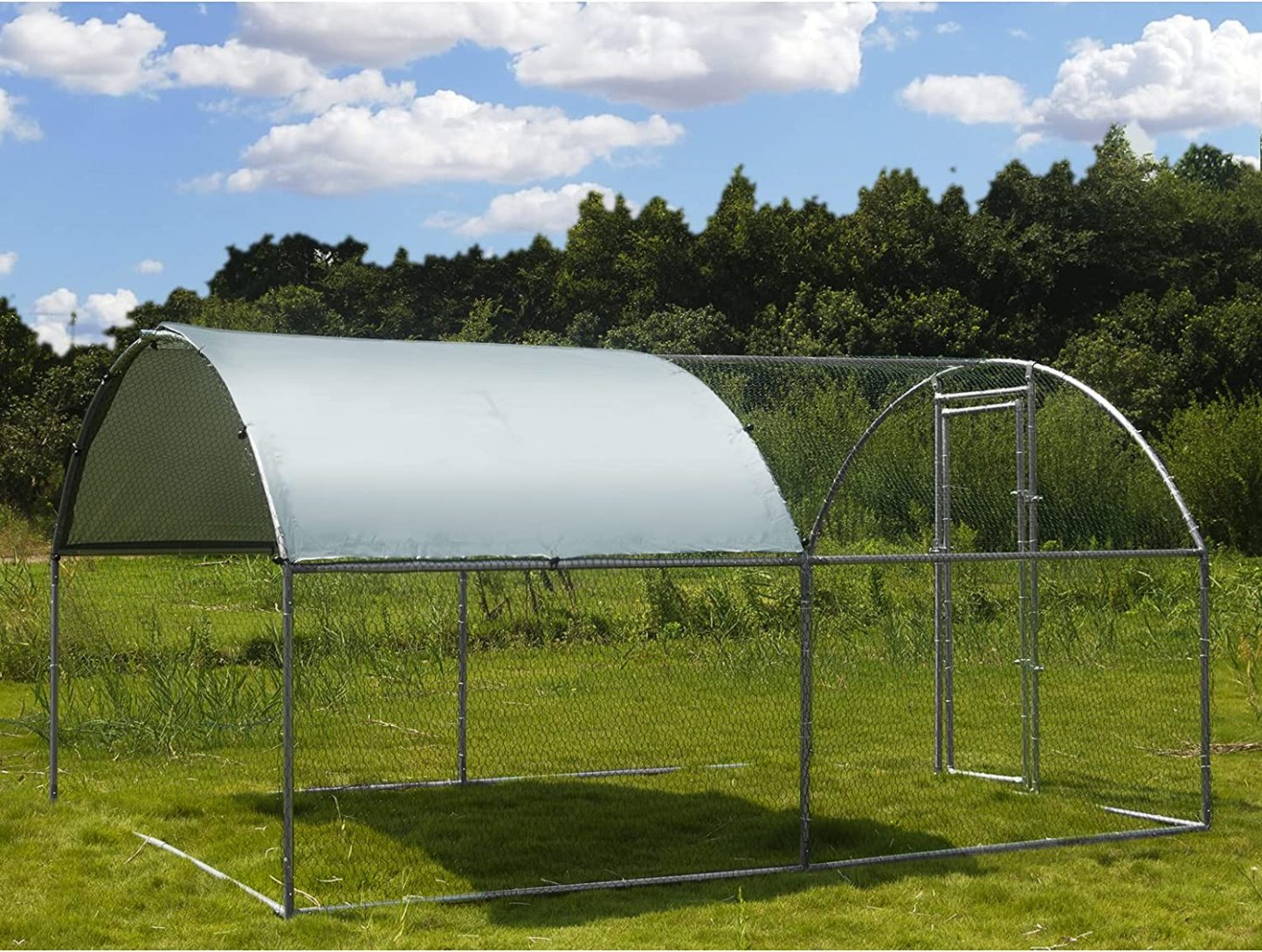 Heavy Duty Metal Dome Coop