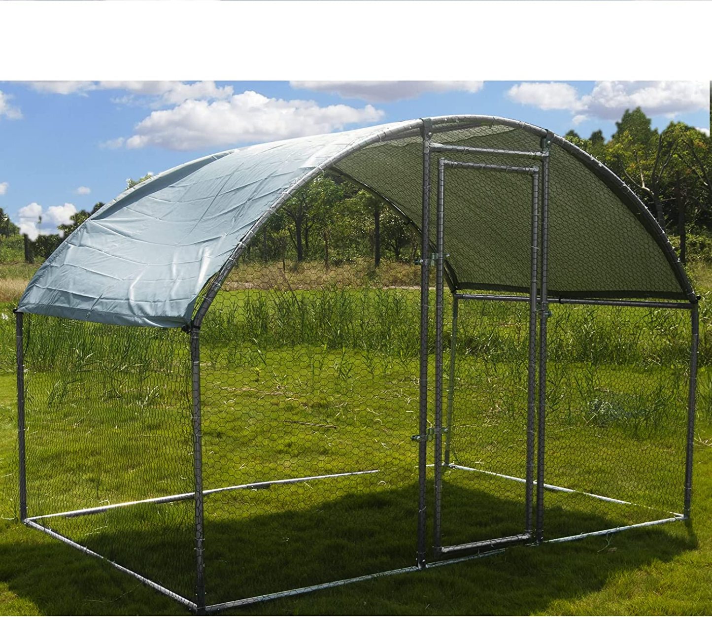 Heavy Duty Metal Dome Coop