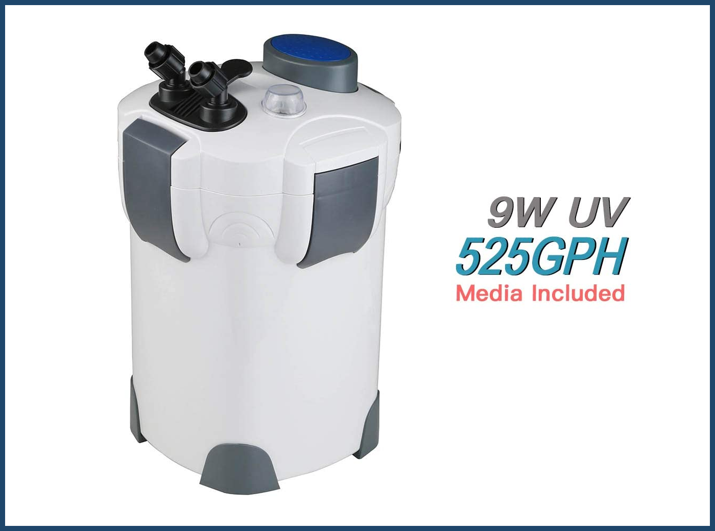 4Stage External Canister Filter 525GPH with 9watt UV LightPolar Aurora