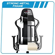  Adjustable High Back Video Gaming Chair, Gaming Chair