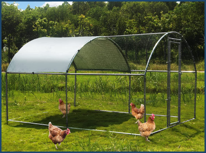 Heavy Duty Metal Dome Coop