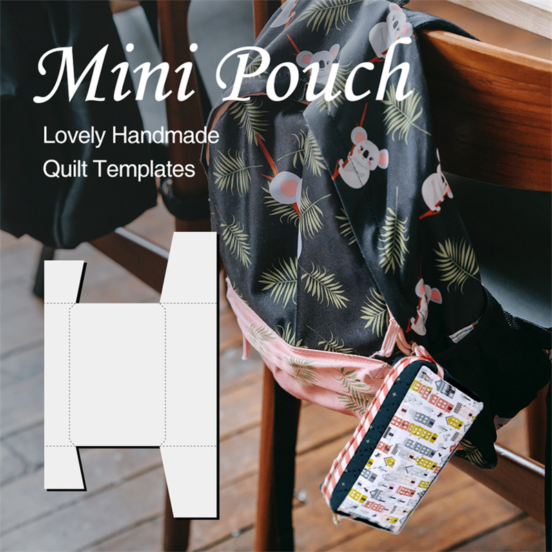 Lovely Handmade Mini Bag Quilting Template