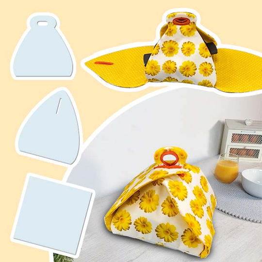 Easy To Make Sewing Template For Box/Food Carrier