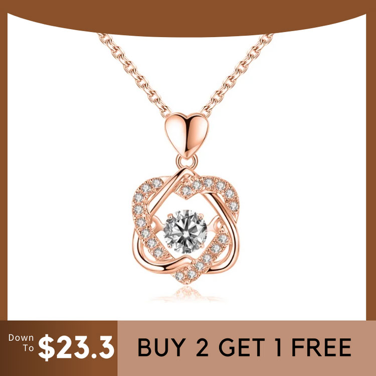 For Daughter-in-law - S925 You are Also My Daughter-in-heart Love Knot Necklace