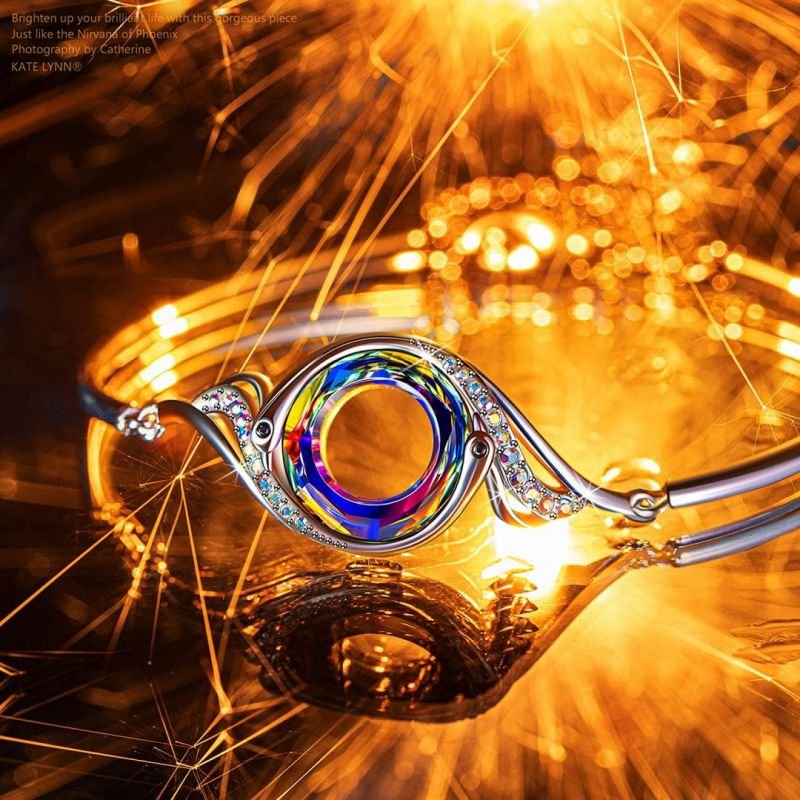 We Rise From Ashes Phoenix Bracelet