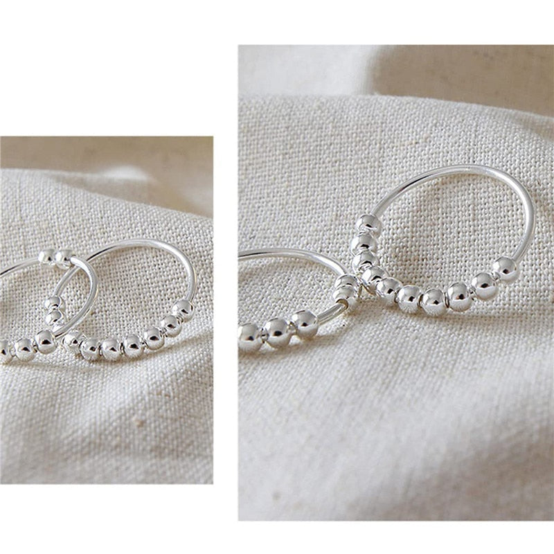 10 Bead Anxiety Ring - Prevent Nail Biting