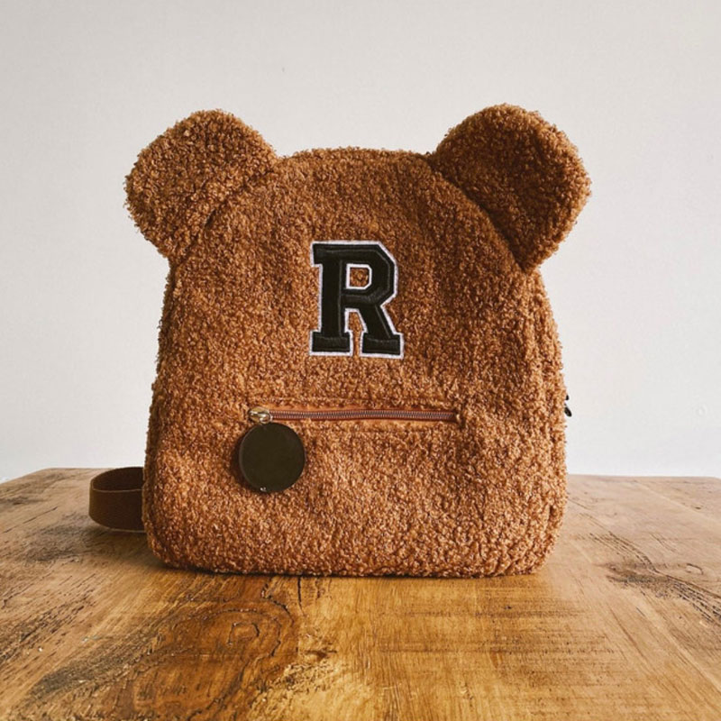Personalized Embroidered Teddy Bear Backpack
