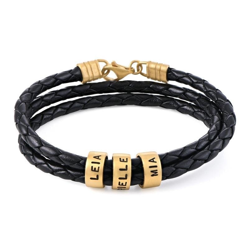 Father's Day Gift Personalized Name Braided Bracelet