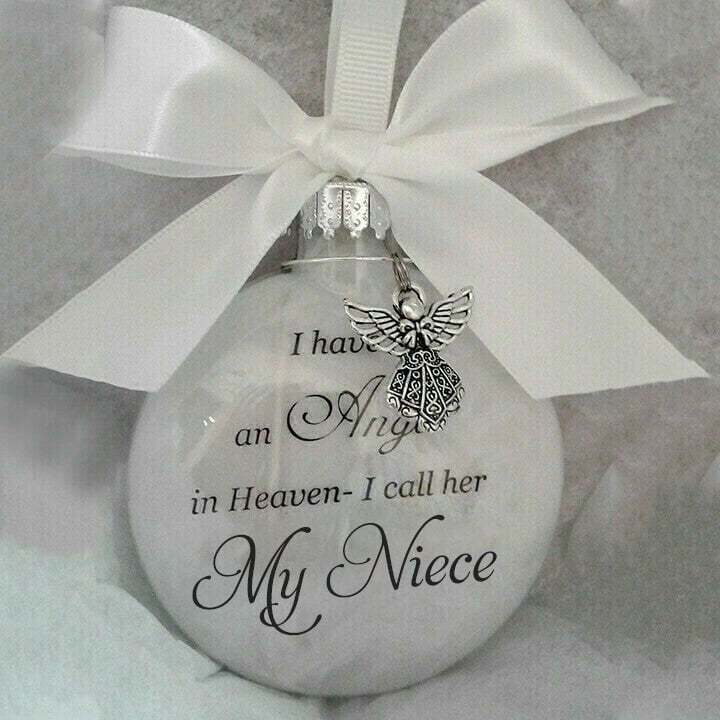🎄EARLY CHRISTMAS SALE 40% OFF - Angel In Heaven Memorial Ornament