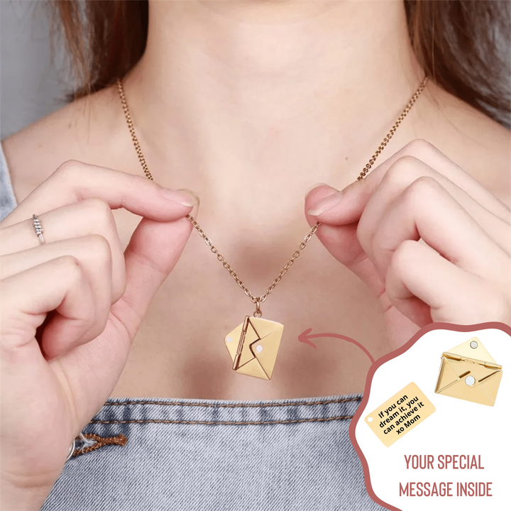 Engraved Little Message Necklace
