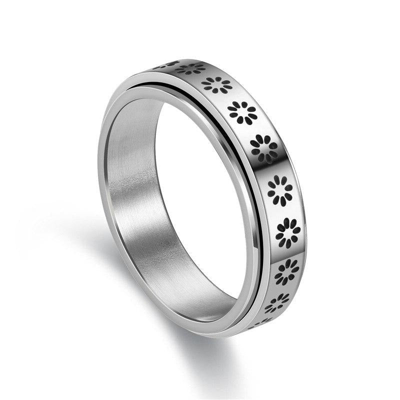 Daisy Anxiety Fidget Ring