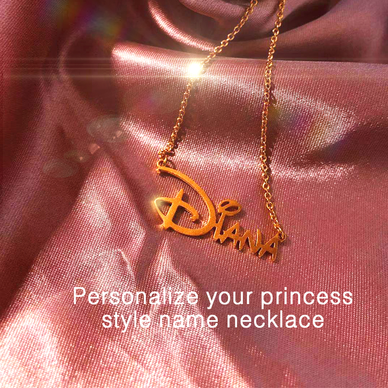 Personalized Princess Style Name Necklace (Free gift box for a limited time)
