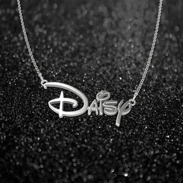 Personalized Princess Style Name Necklace