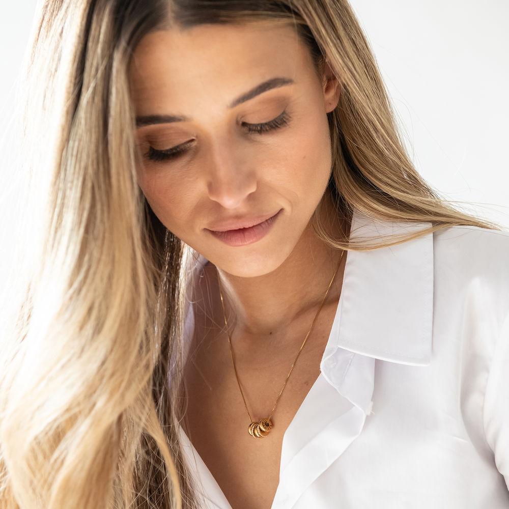 Mother's Day Gift Custom Engraved Beads Necklace