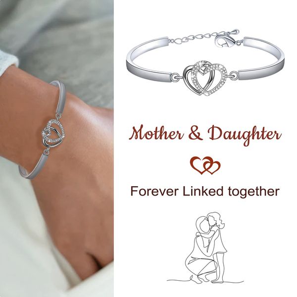  For Daughter - Forever Linked Forever Loved Infinity Bracelet