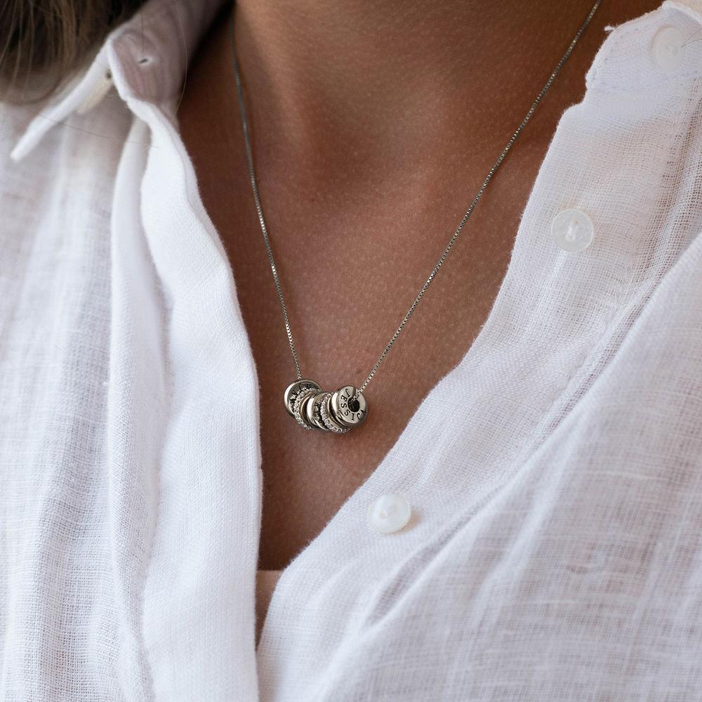 Mother's Day Gift Custom Engraved Beads Necklace