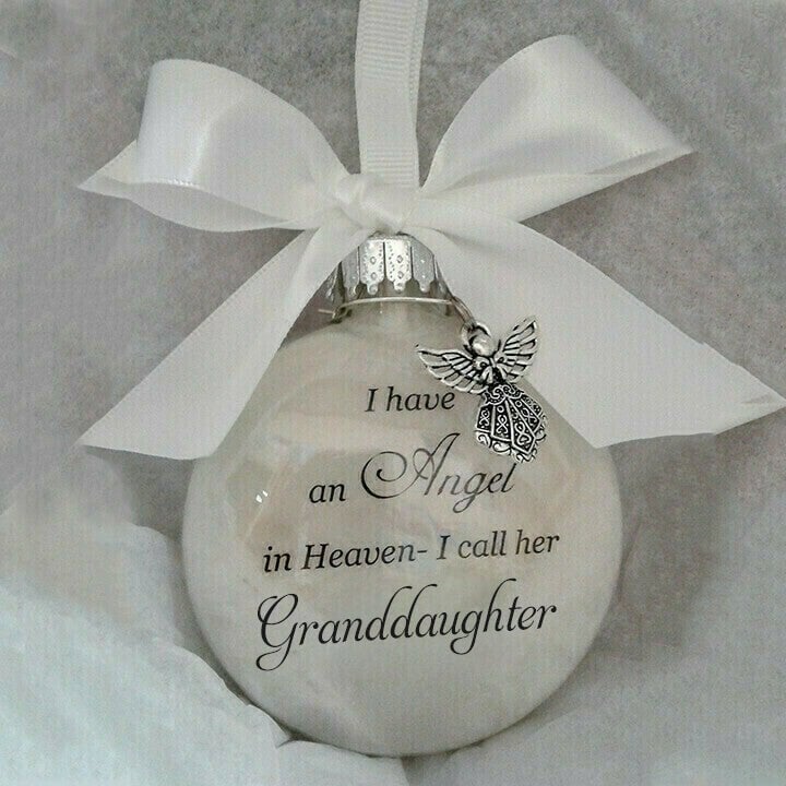 🎄EARLY CHRISTMAS SALE 40% OFF - Angel In Heaven Memorial Ornament