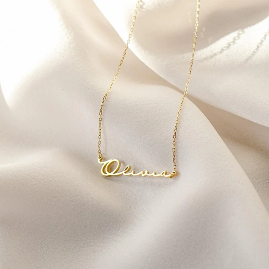 Cursive Name Necklace