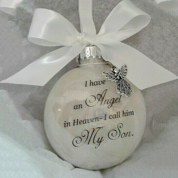 🎄EARLY CHRISTMAS SALE 40% OFF - Angel In Heaven Memorial Ornament