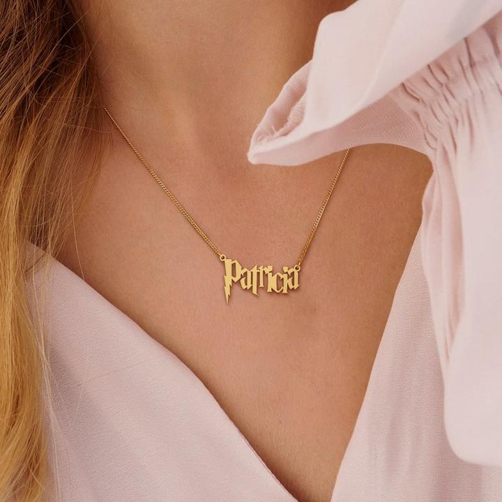 Personalized Harry Style Name Necklace