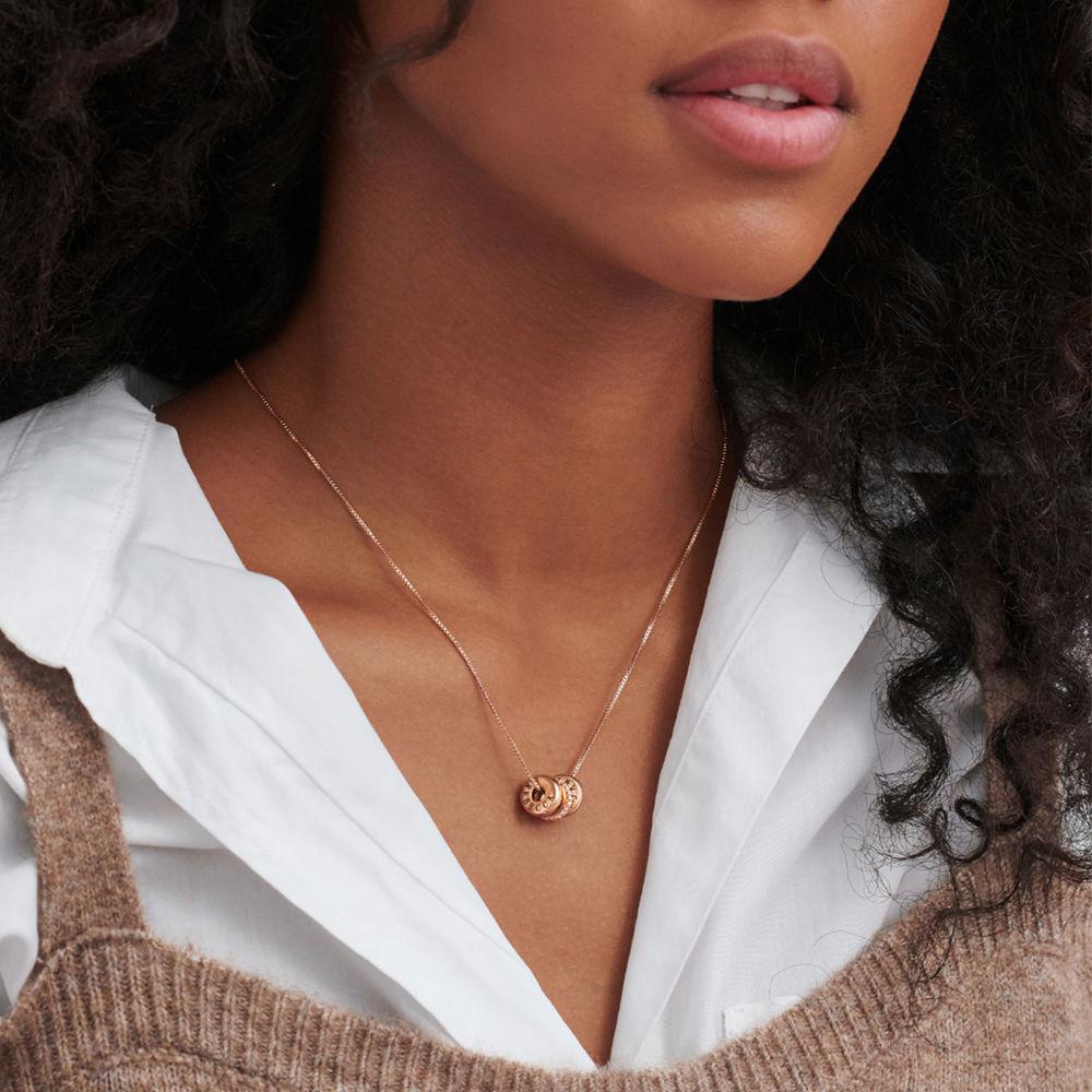 Mother's Day Gift Custom Engraved Beads Necklace