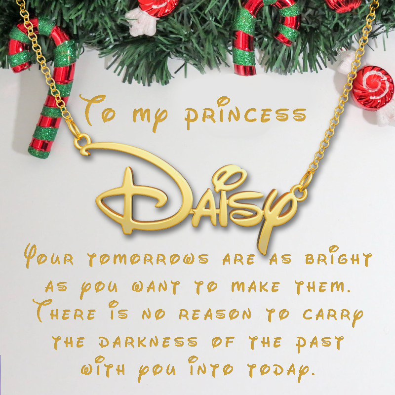 Personalized Princess Style Name Necklace (Free gift box for a limited time)