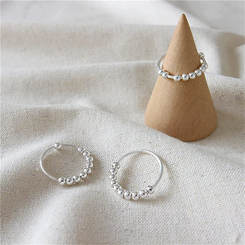 10 Bead Anxiety Ring - Prevent Nail Biting