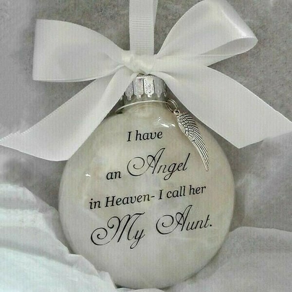 🎄EARLY CHRISTMAS SALE 40% OFF - Angel In Heaven Memorial Ornament