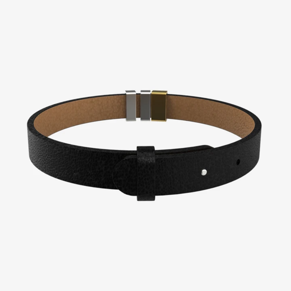 Father's Day Gift Genuine Cowhide Bracelet With Kids Name for Dad