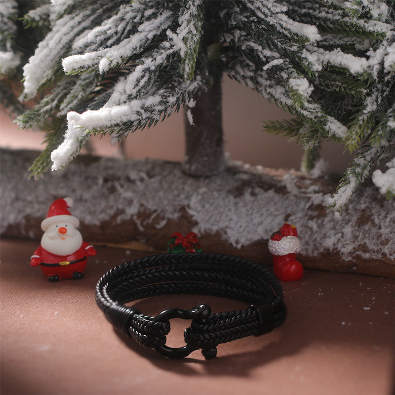 For Son - Mother and Son Forever linked together knot bracelet