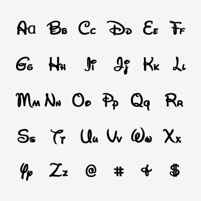 Shiny Personalized Princess Style Diamond Name Necklace