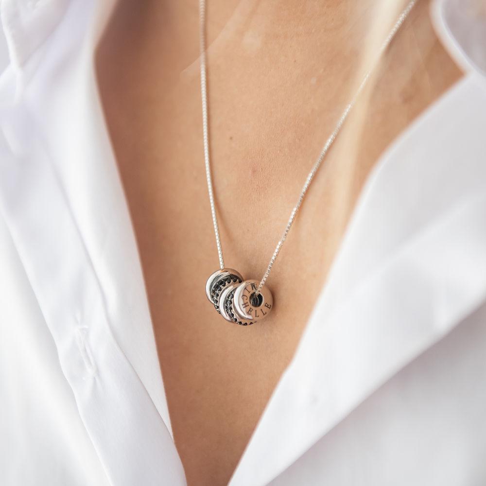 Mother's Day Gift Custom Engraved Beads Necklace