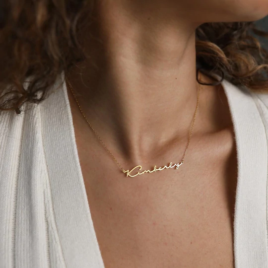 Cursive Name Necklace