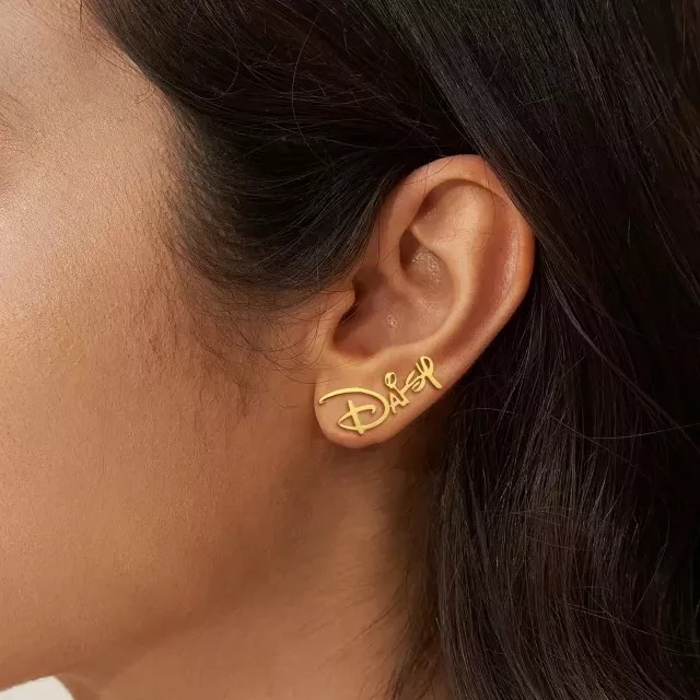 Personalized Princess Style Earrings (1 Pair)