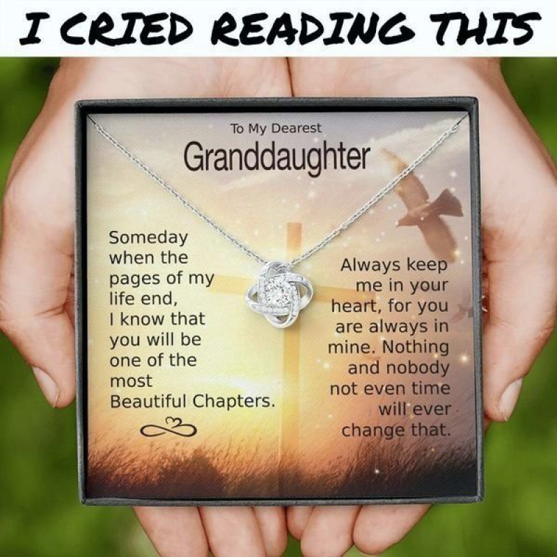  To My Daughter - Love Knot Necklace - Proud That You Are My Daughter