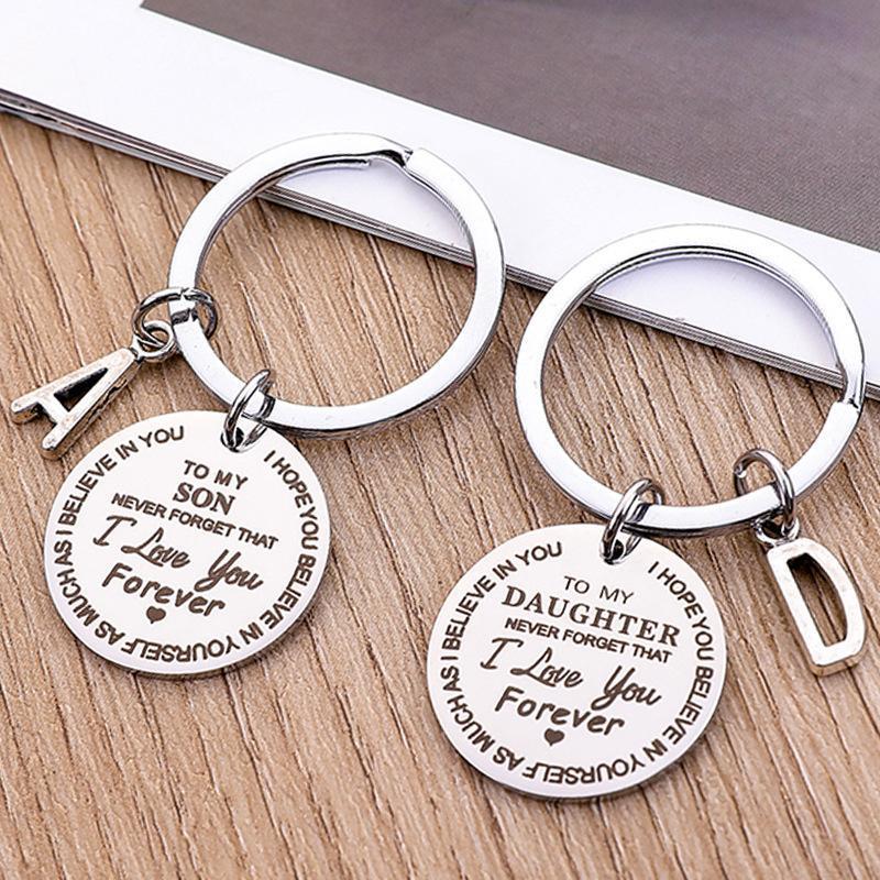 🎄EARLY CHRISTMAS SALE -（ Best Father Mother Gift）My Son / Daughter I Love You Forever Keychain