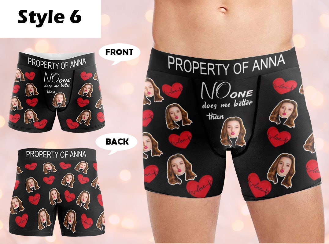 Personalized Photo Boxers for Dad/Boyfriend/Husband