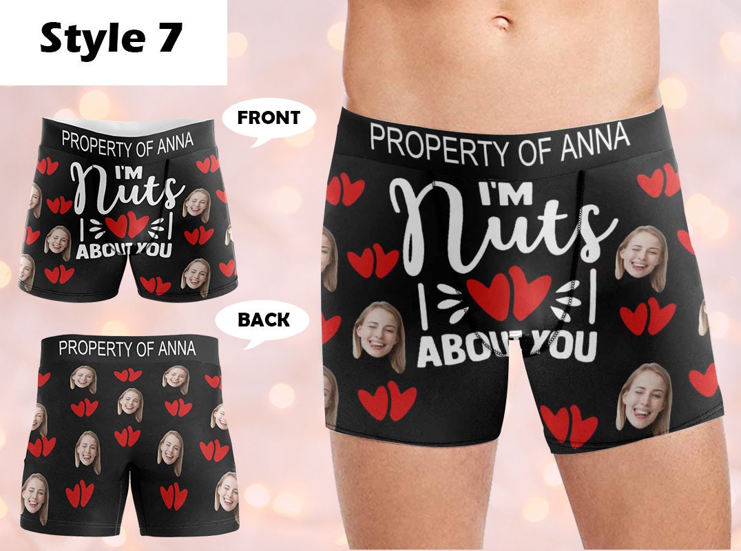 Personalized Photo Boxers for Dad/Boyfriend/Husband