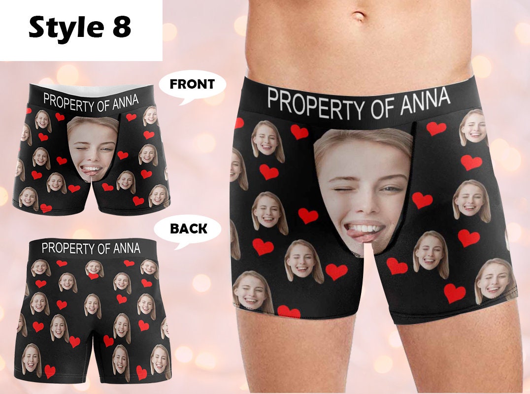 Personalized Photo Boxers for Dad/Boyfriend/Husband